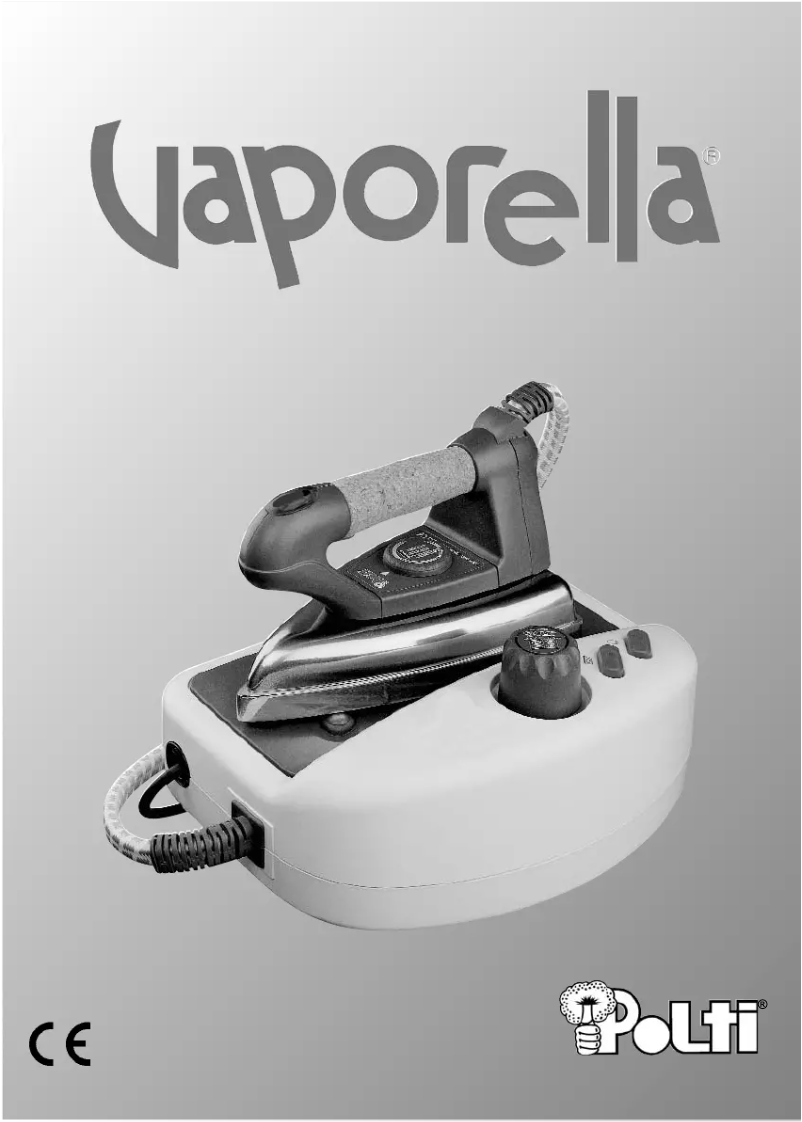First page image of the manual for Vaporella Prof-1300