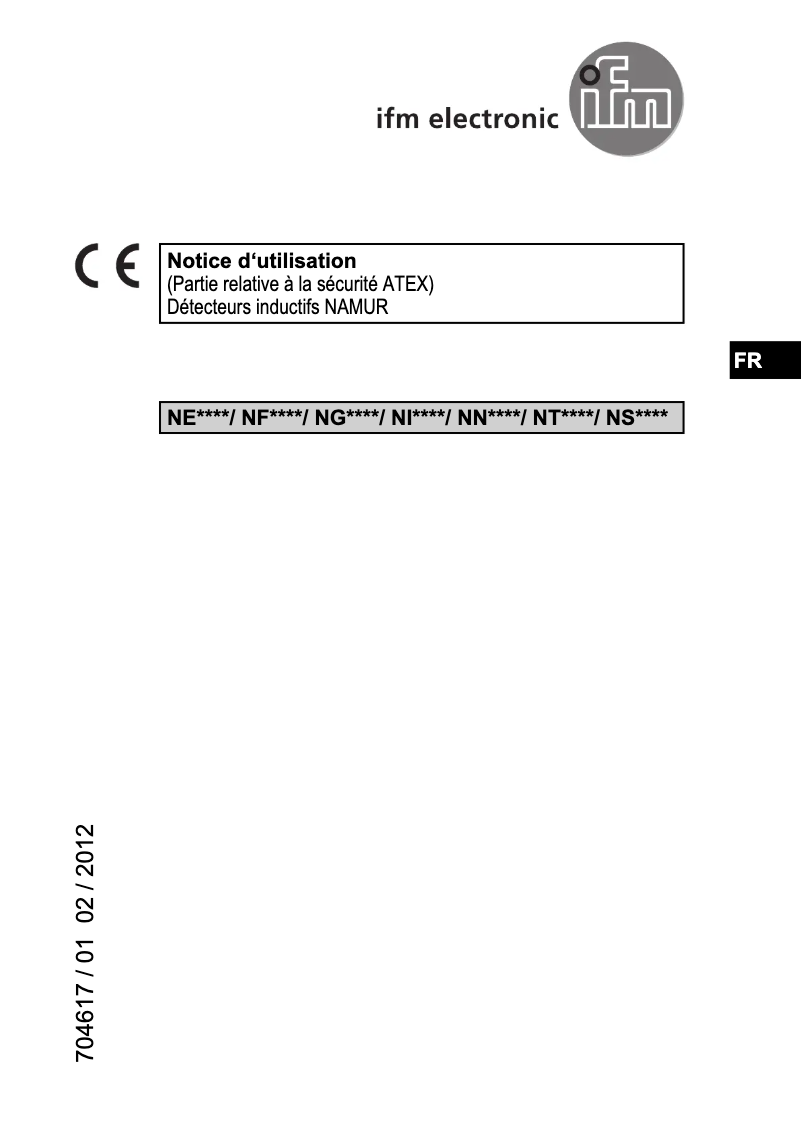 First page image of the manual for NF5037