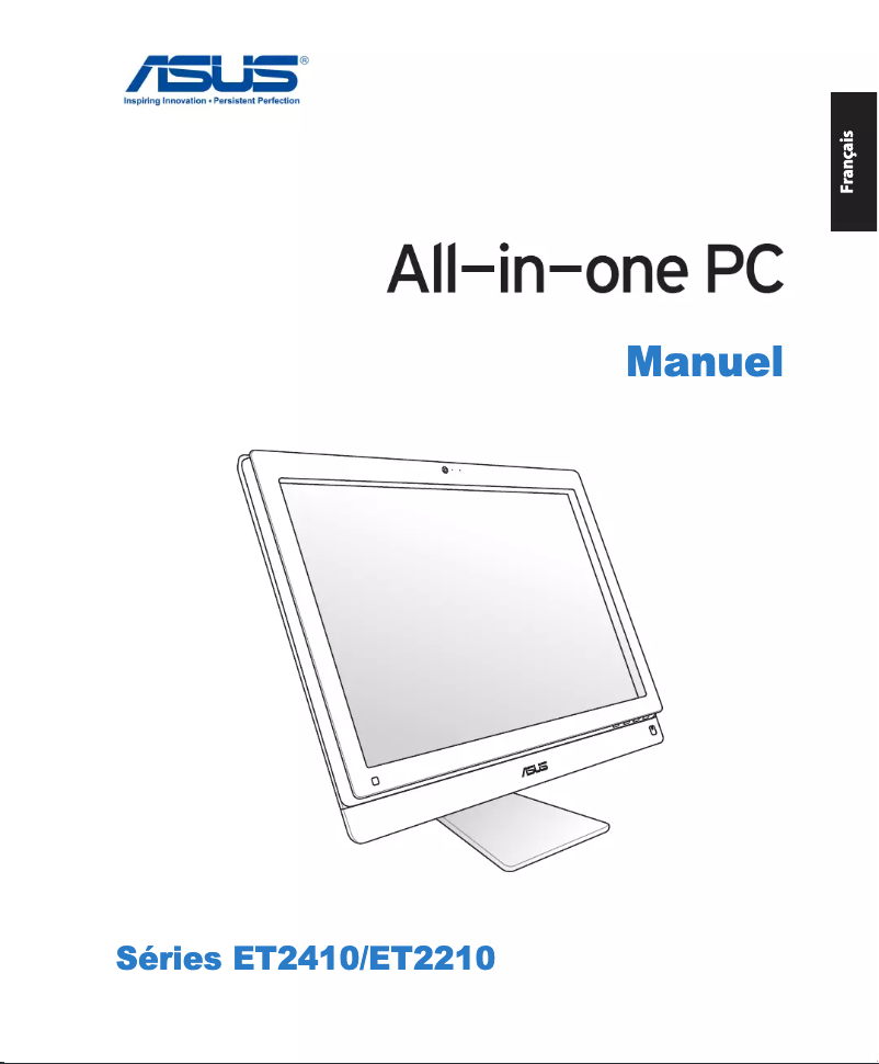 Page 1 of the manual User Manual Asus EeeTop ET2410