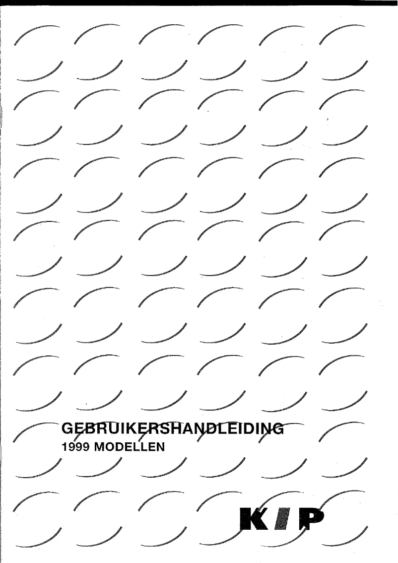 First page image of the manual for 1999