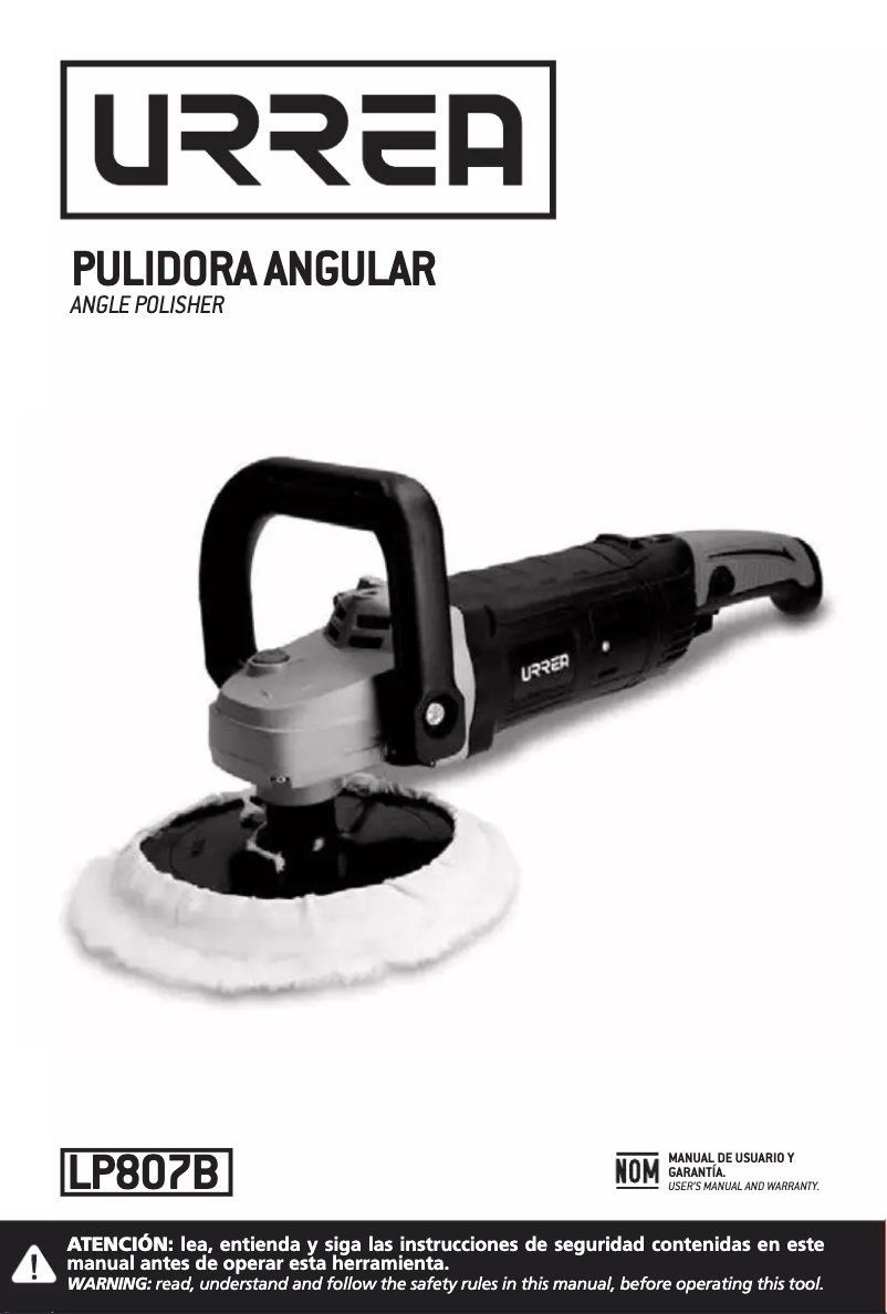 First page image of the manual for LP807B