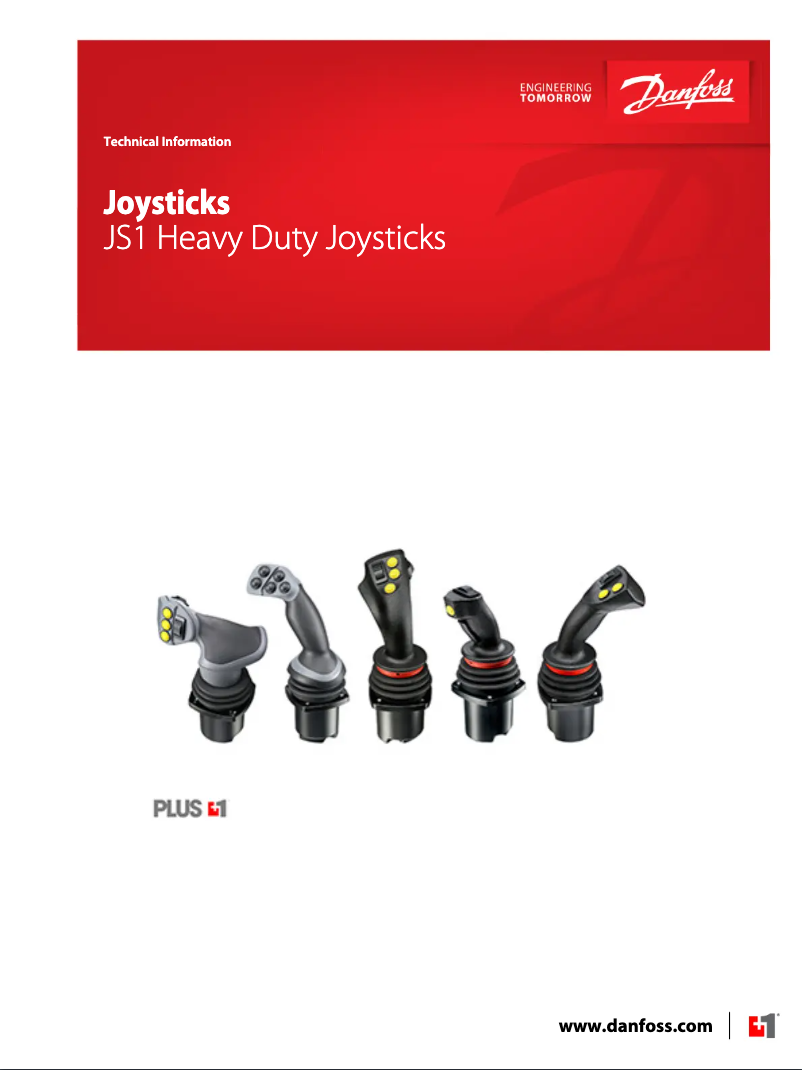 Page 1 of the manual User Manual Danfoss PLUS+1