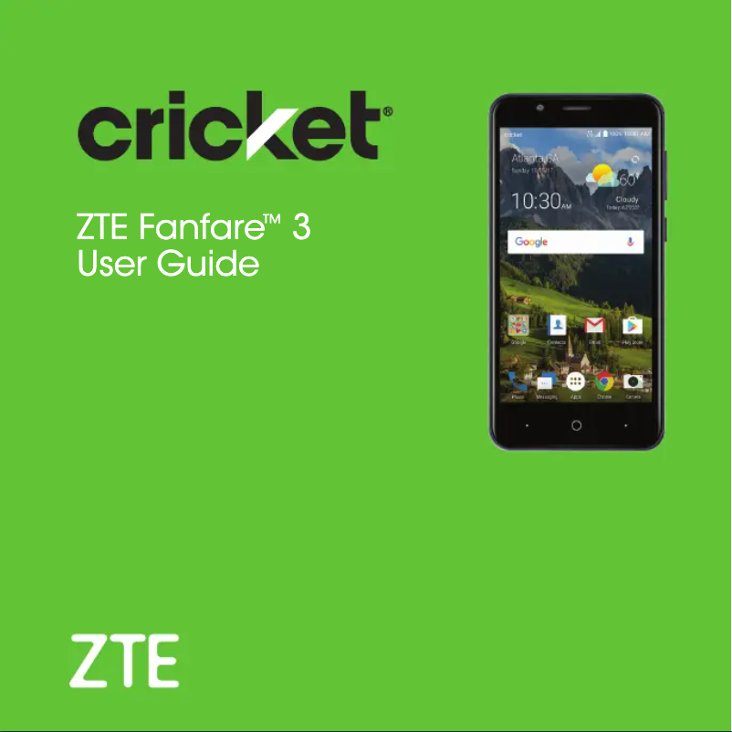 First page image of the manual for Fanfare 3