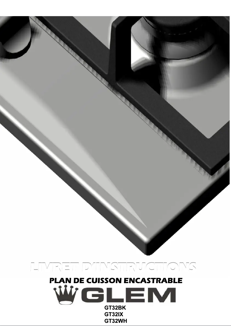 First page image of the manual for GT32BK