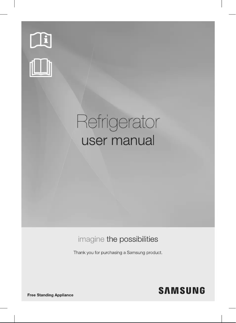 Page 1 of the manual User Manual Samsung RT20HAR1DSA