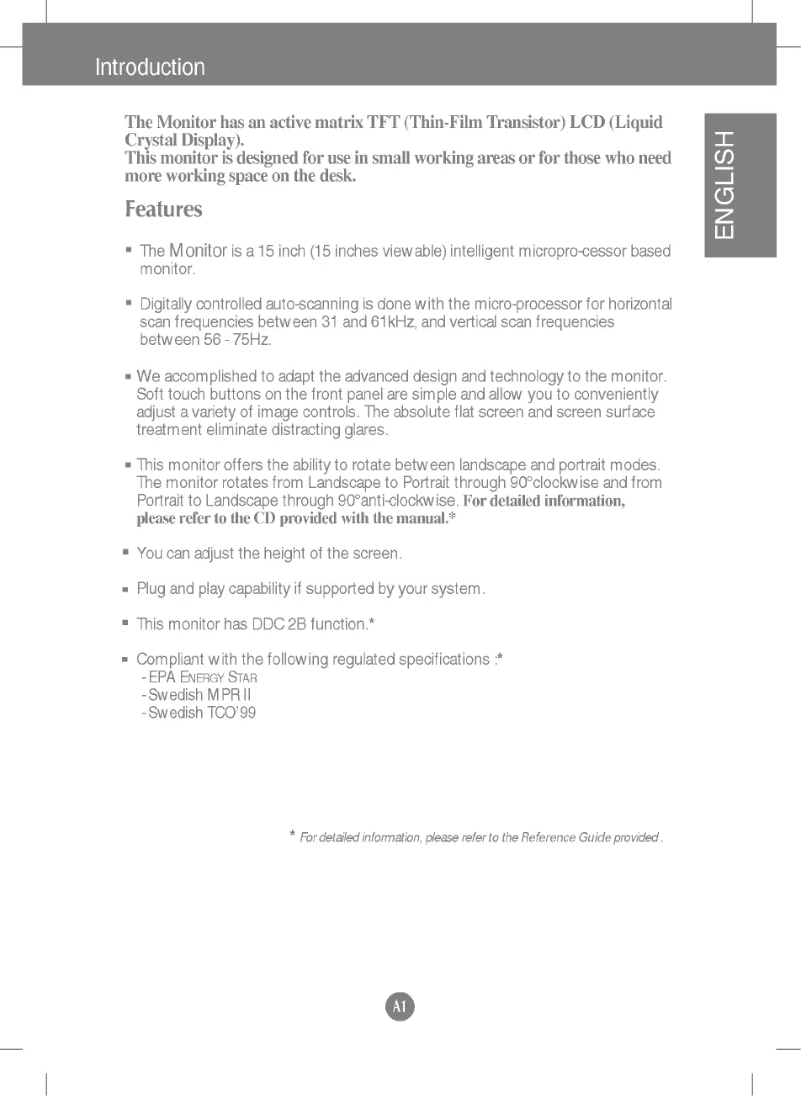 First page image of the manual for LB567D