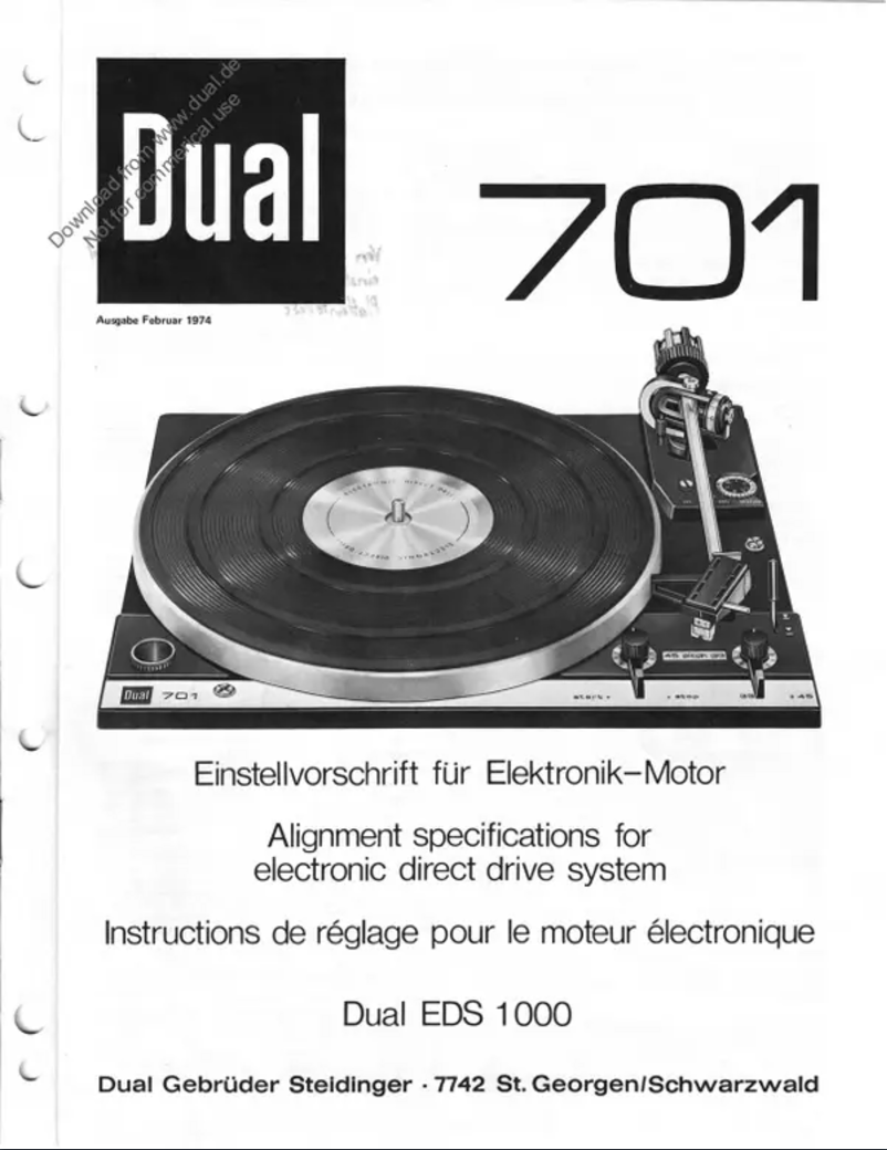 First page image of the manual for 721