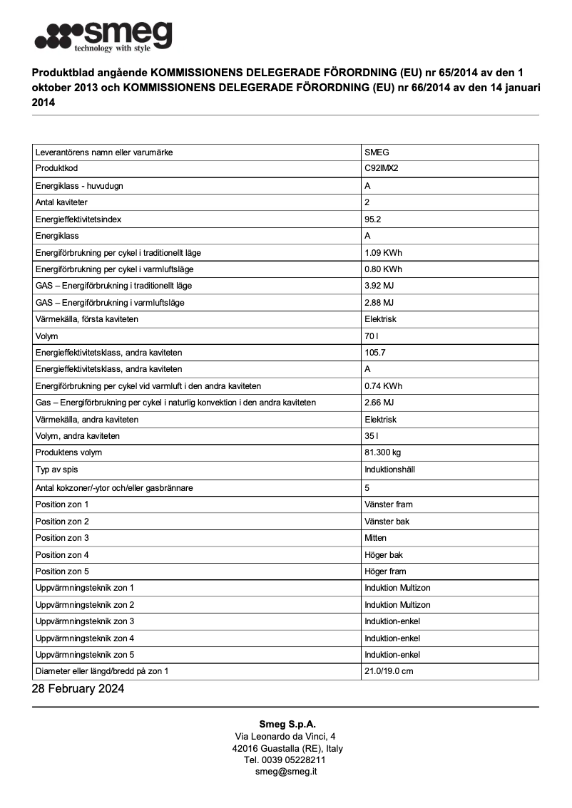 First page image of the manual for C92IMX2