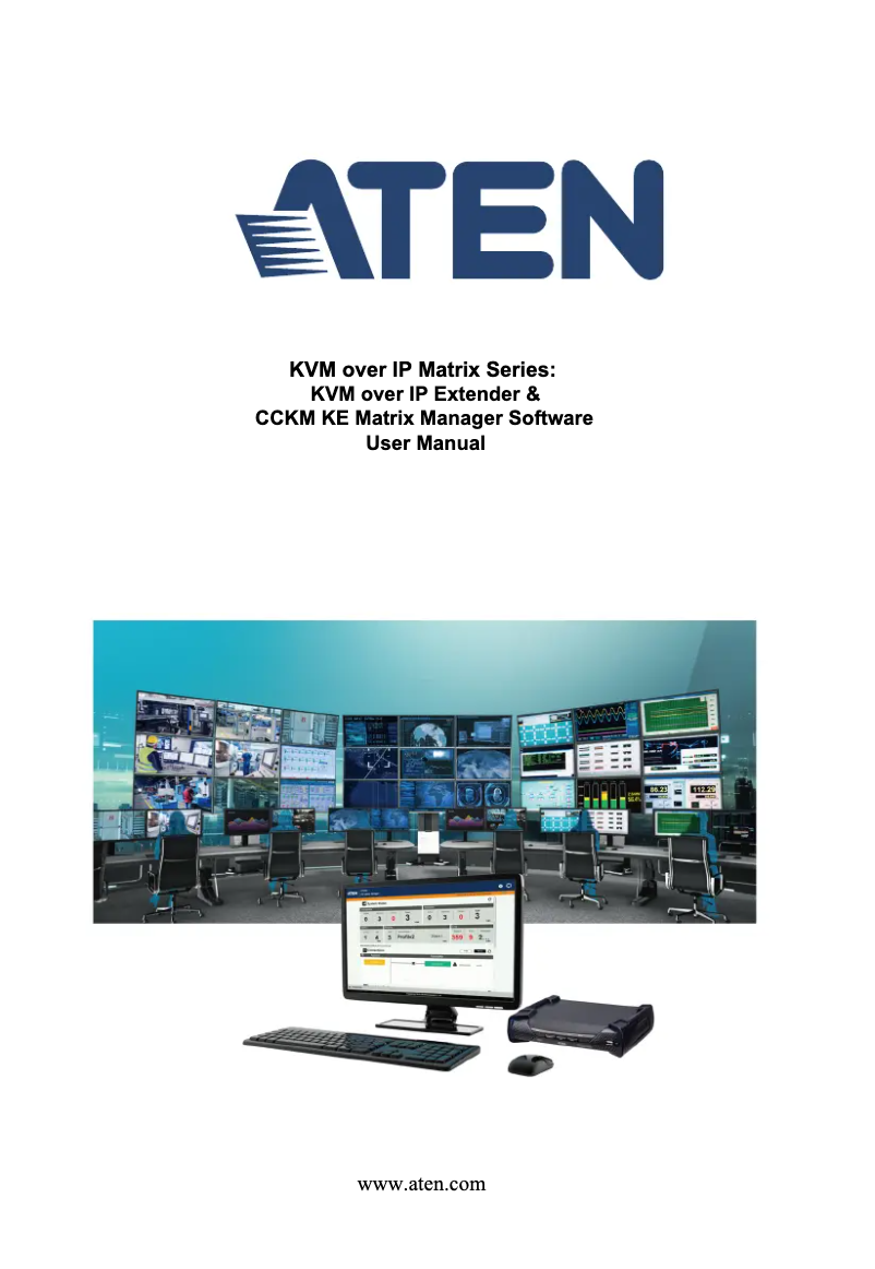 Page 1 de la notice Manuel utilisateur ATen KE6940AR