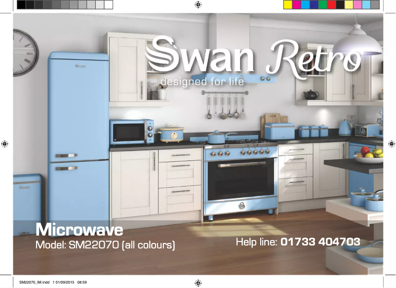 Page 1 de la notice Manuel utilisateur Swan SM22070BLN