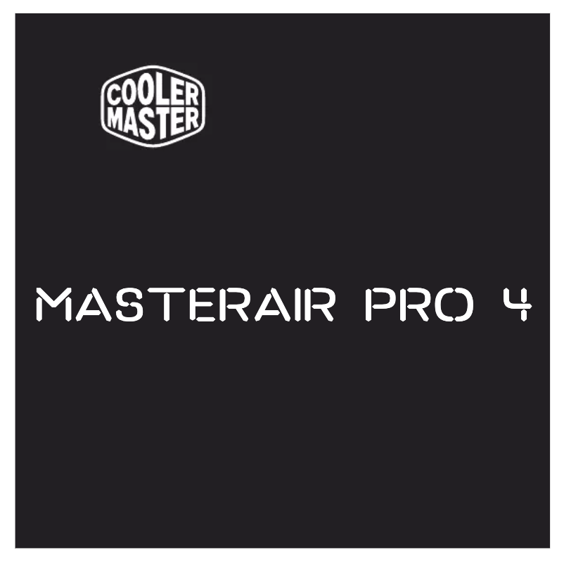 First page image of the manual for MasterAir Pro 4
