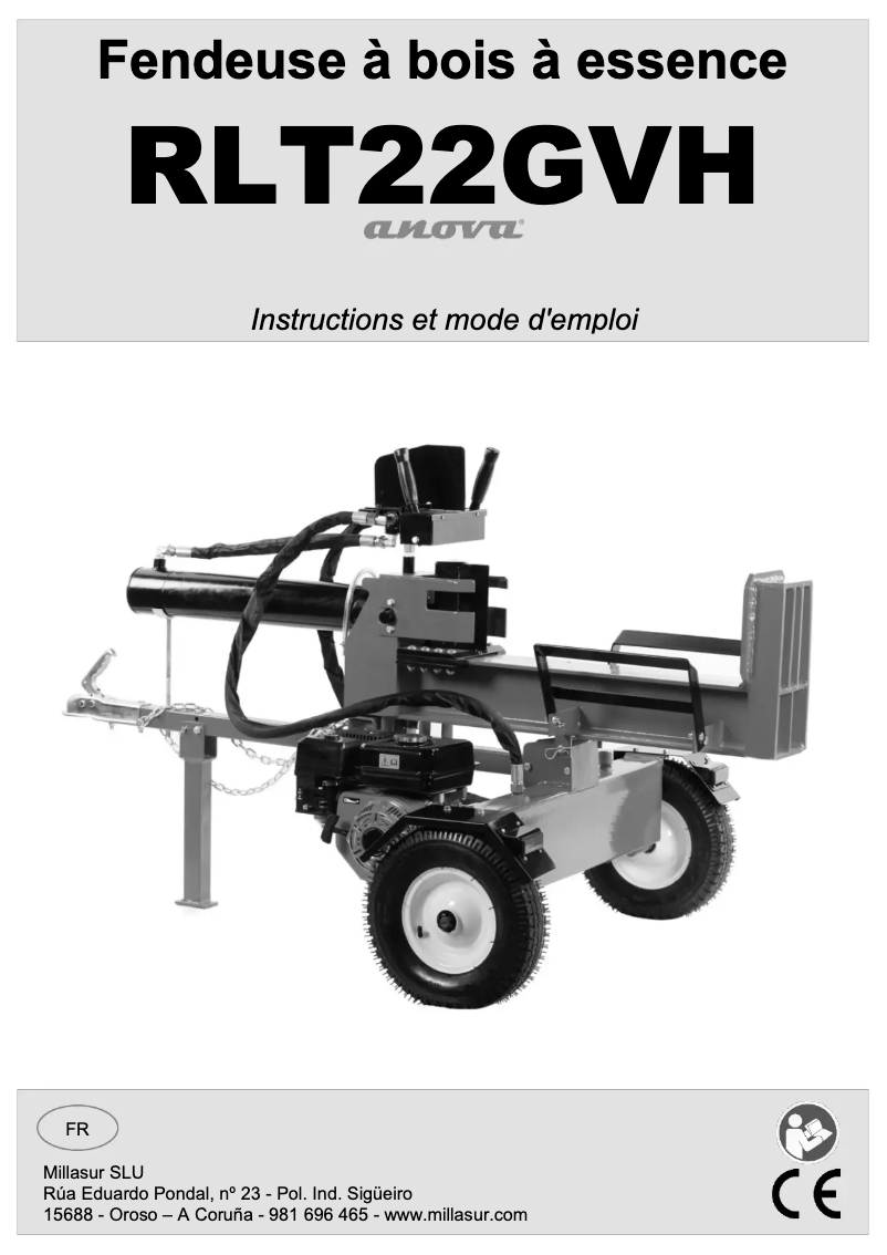 First page image of the manual for RLT22GVH