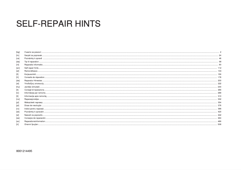 Page 1 of the manual User Manual Bosch WGG254AASN