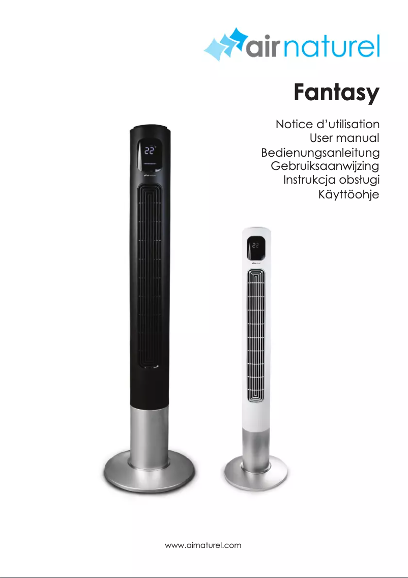 Page 1 of the manual User Manual Air&Me Fantasy