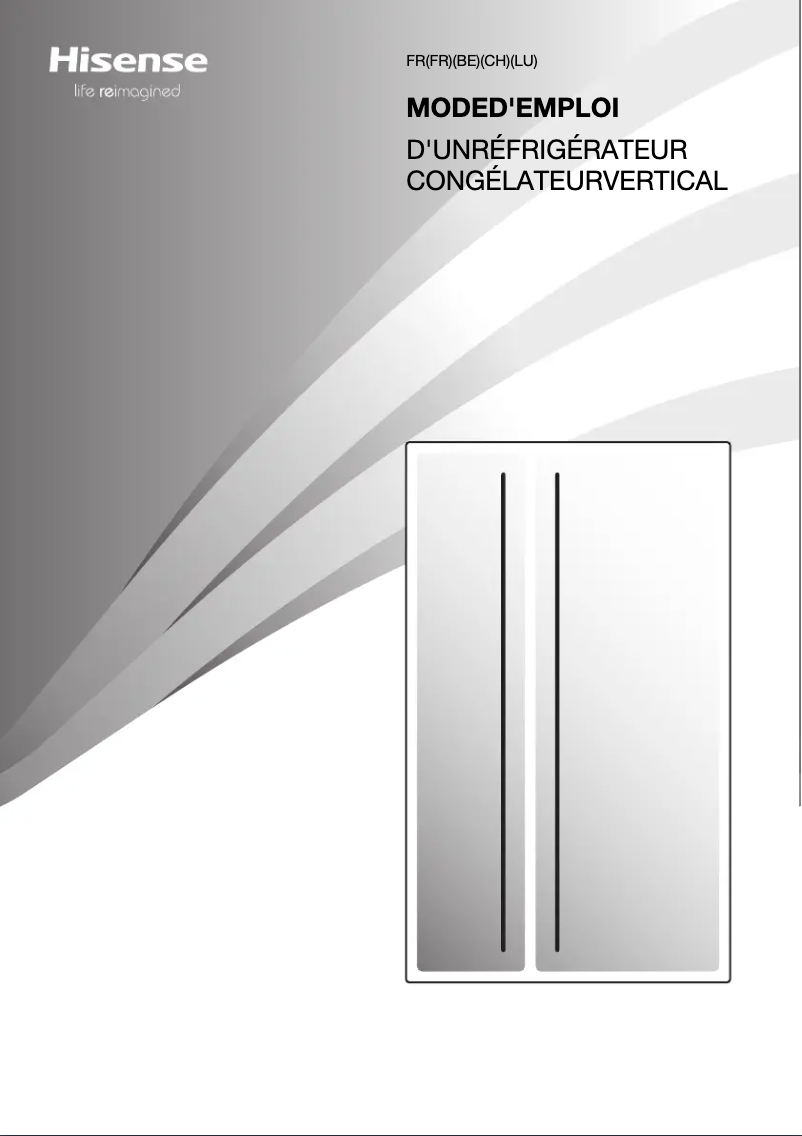 First page image of the manual for RS711N4WCE