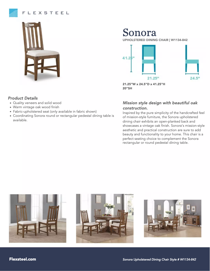 First page image of the manual for Sonora W1134-842