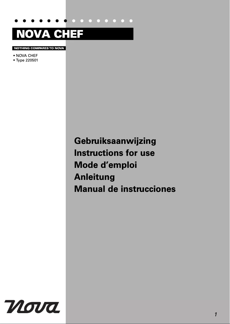 Image de la première page du manuel de l'appareil 220501