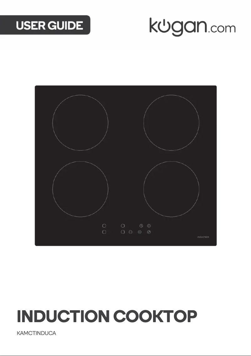 Page 1 de la notice Manuel utilisateur Kogan KAMCTINDUCA