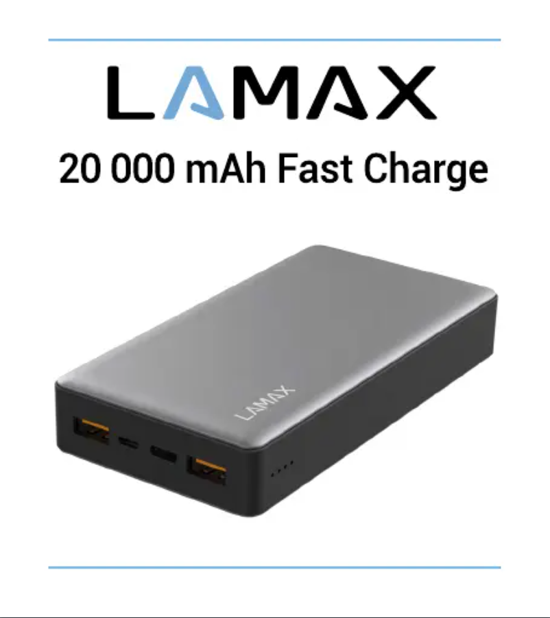 First page image of the manual for 20000 mAh Fast Charge