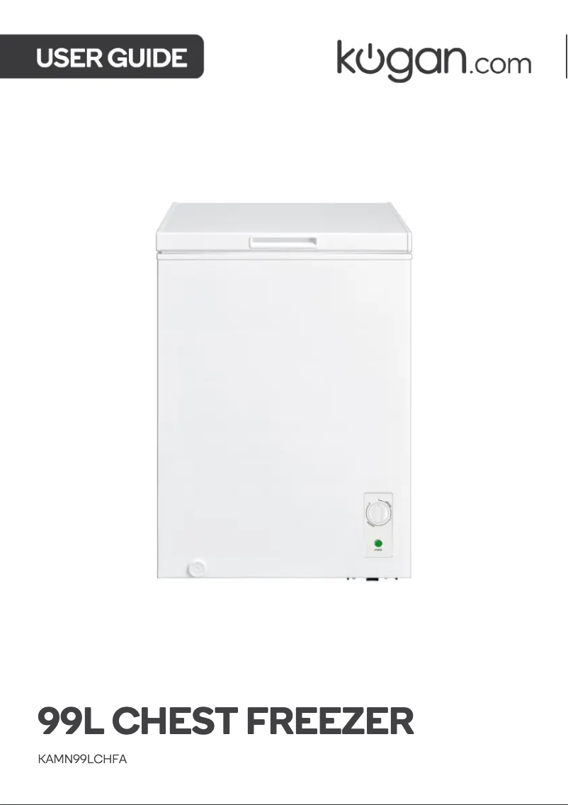 Page 1 of the manual User Manual Kogan KAMN99LCHFA