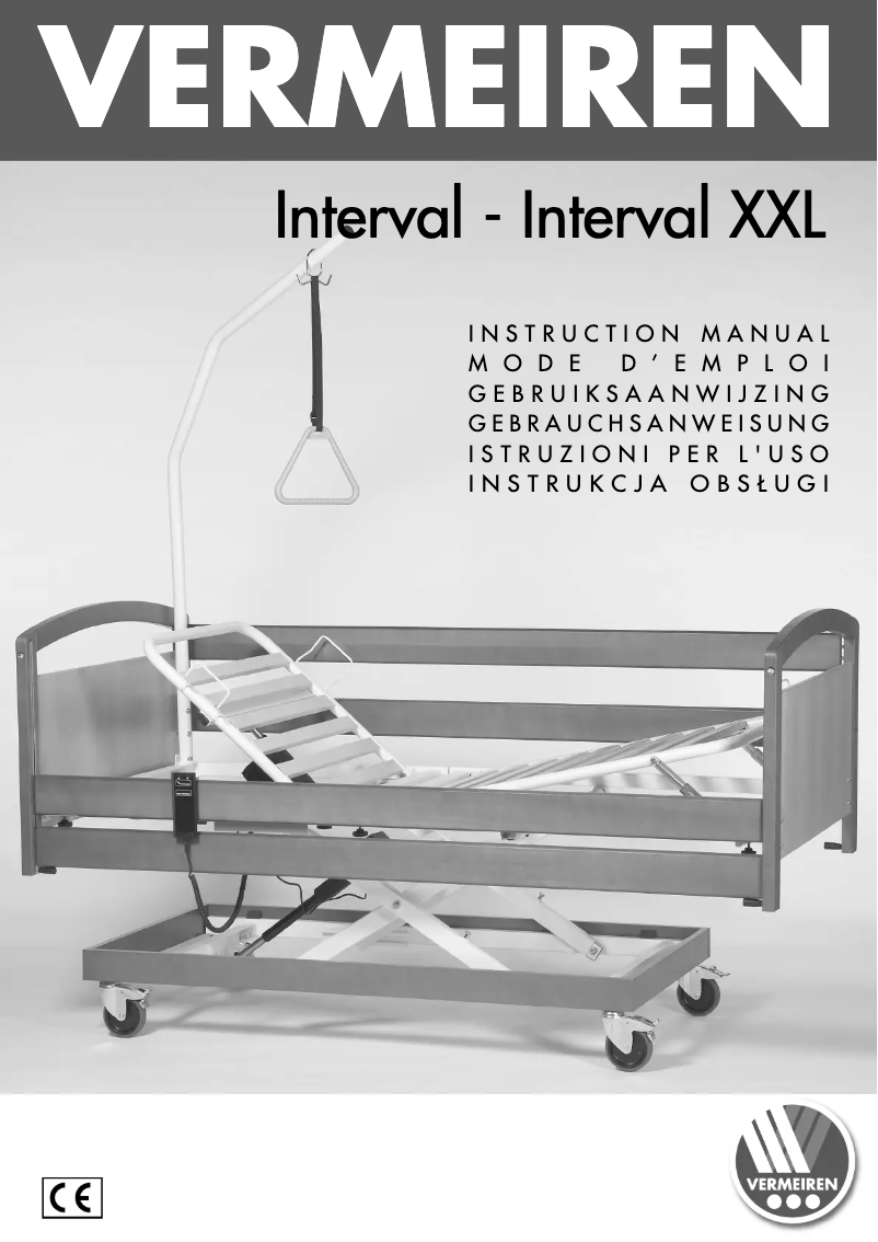 Page 1 of the manual User Manual Vermeiren Interval XXL