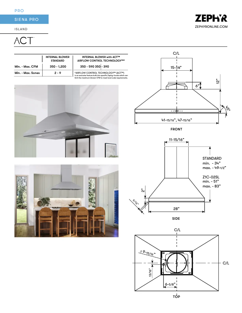First page image of the manual for ZSL-E48DS