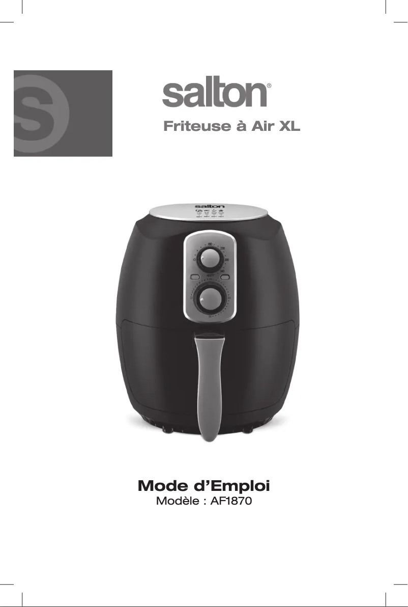 First page image of the manual for AF1870