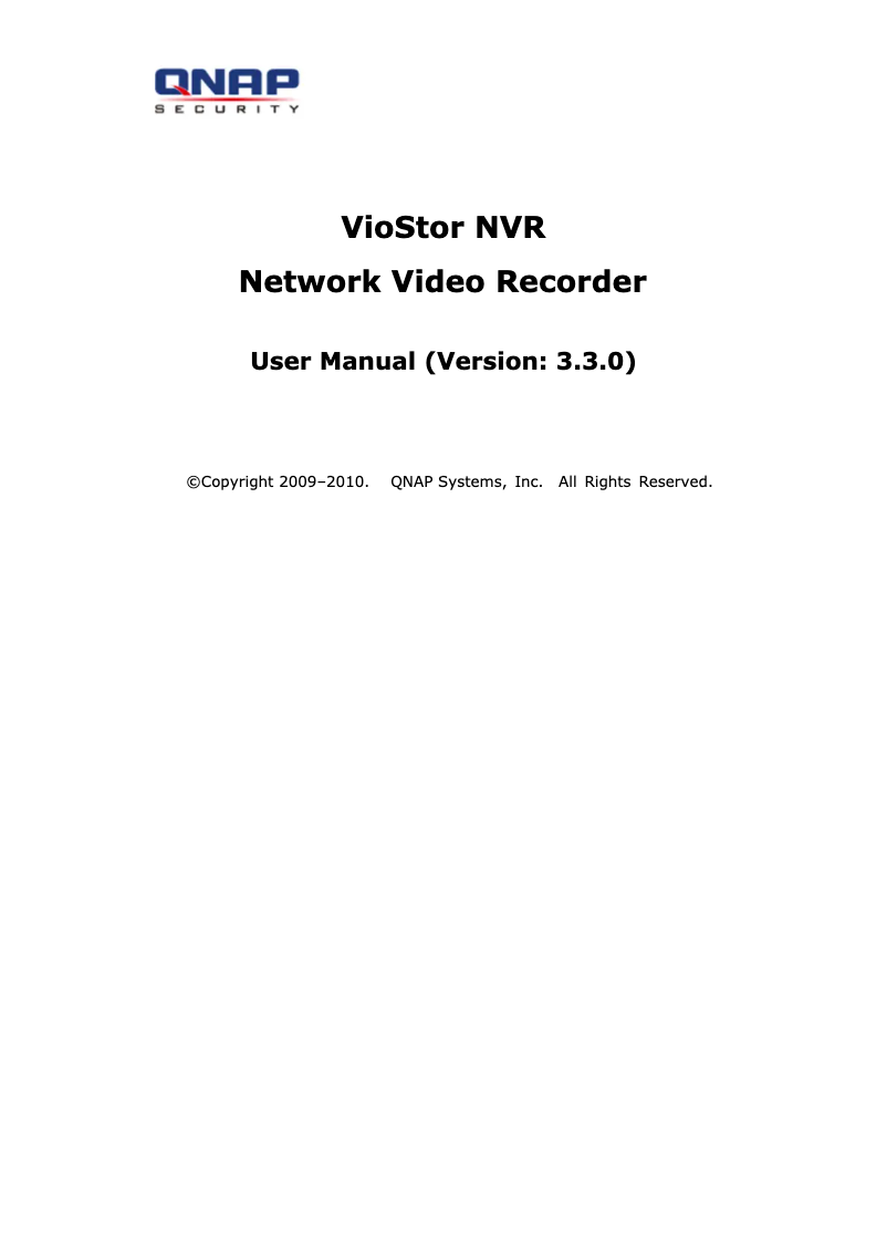 First page image of the manual for VS-5012