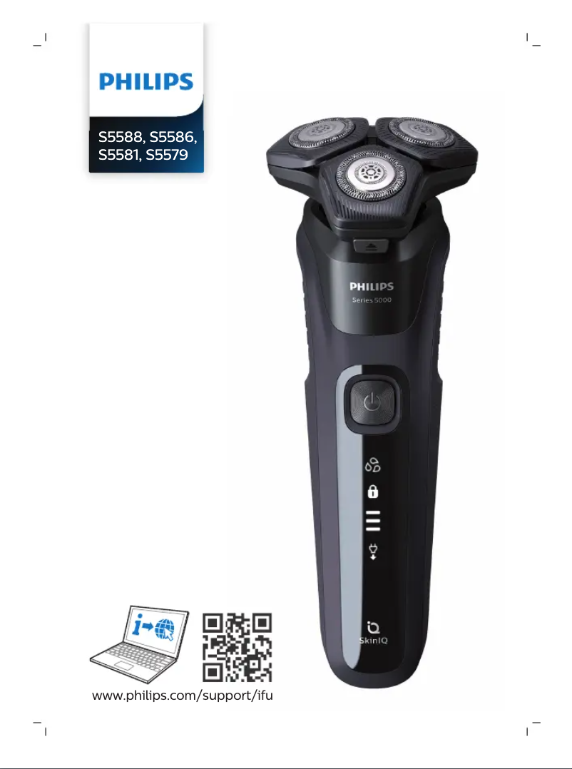 First page image of the manual for Series 5000 S5586