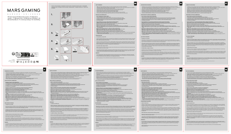 First page image of the manual for MPB850M