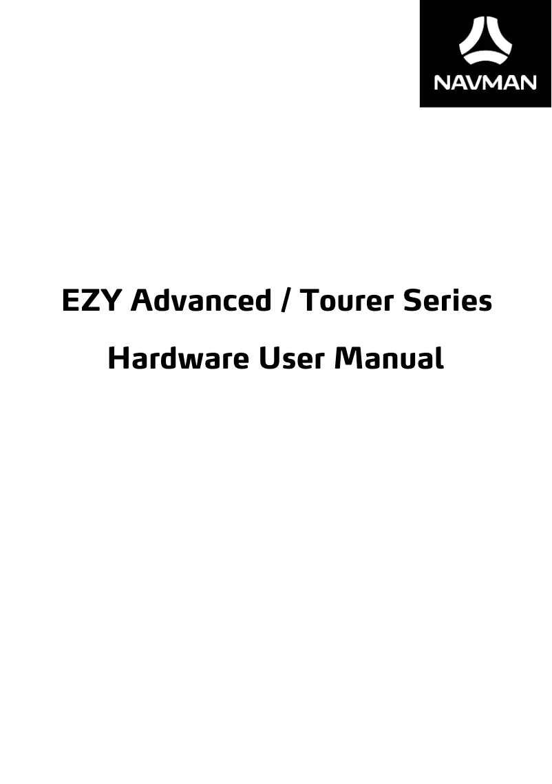 First page image of the manual for EZY Advanced
