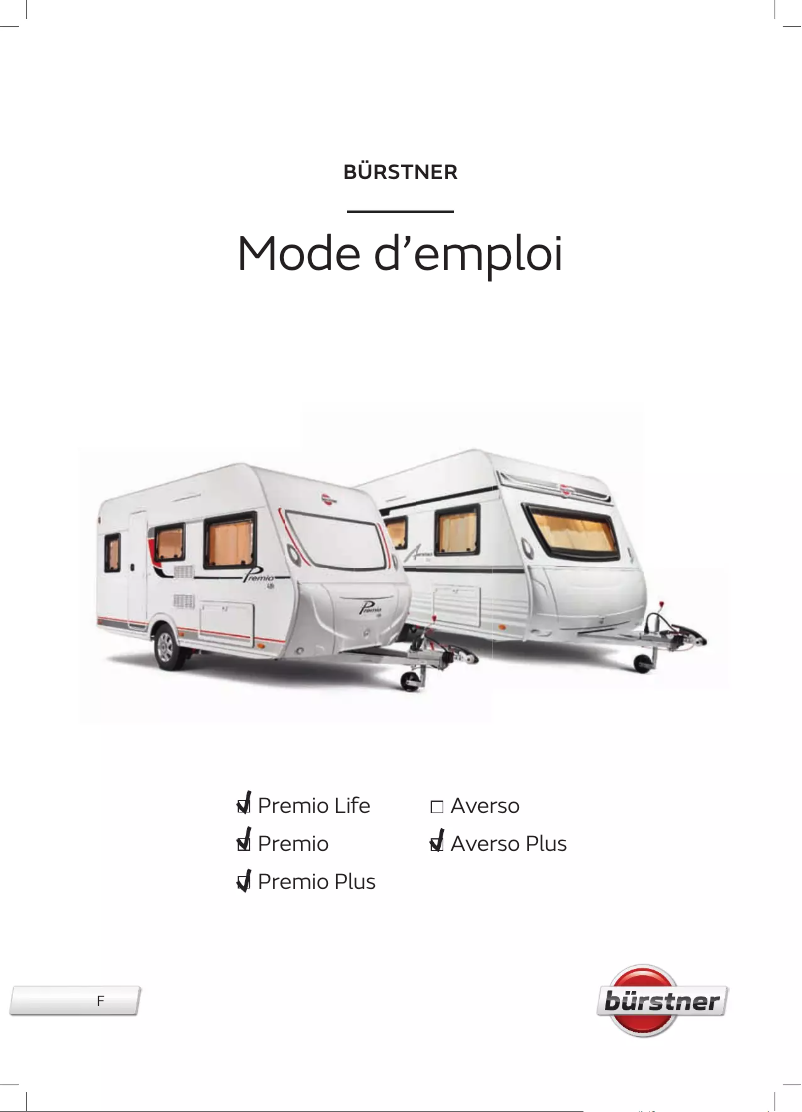 First page image of the manual for Averso Plus (2020)