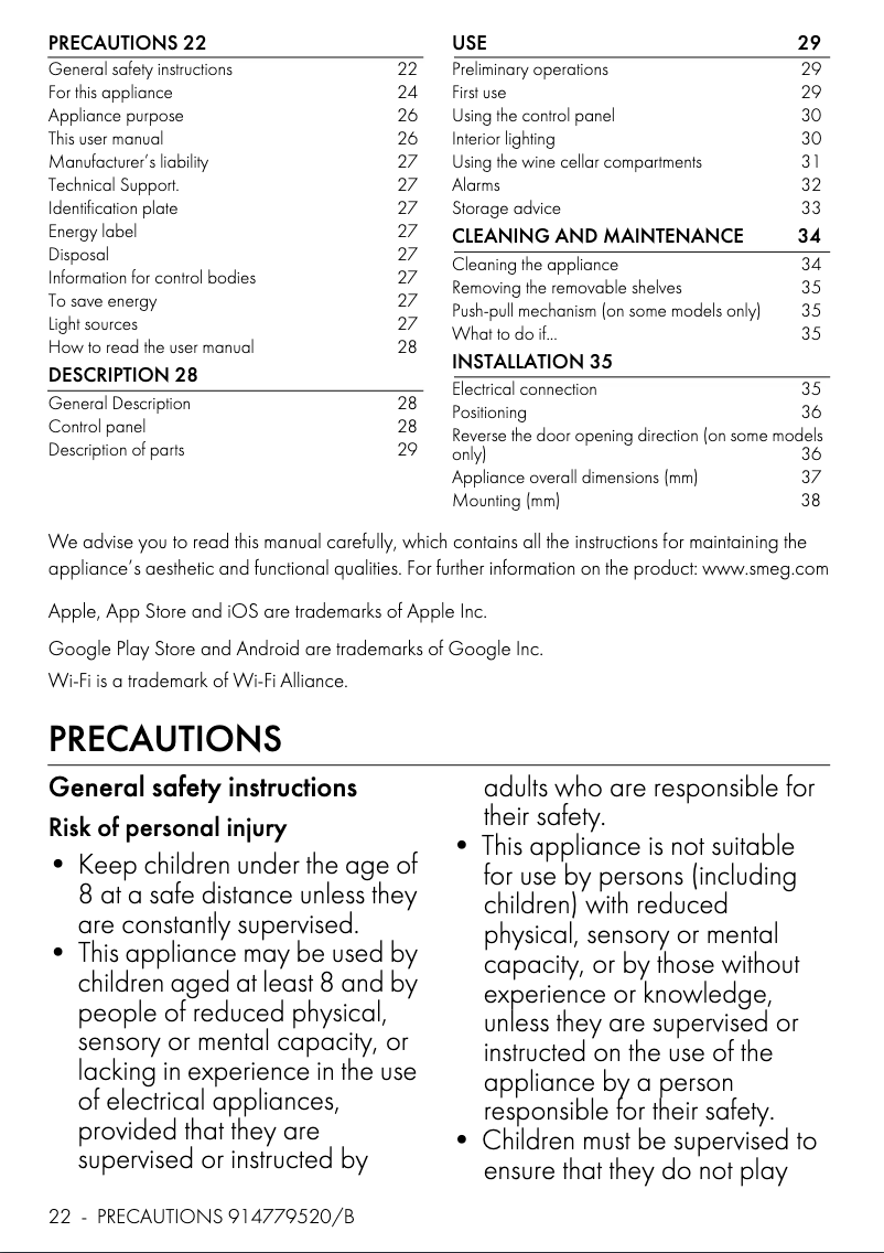 First page image of the manual for CVI121N3