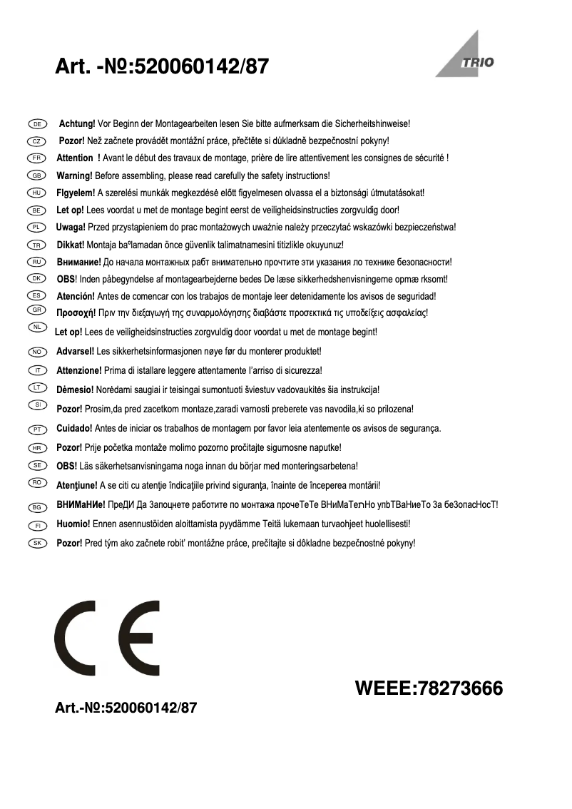 First page image of the manual for Hudson 520060187