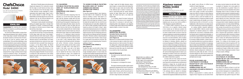 First page image of the manual for D4360