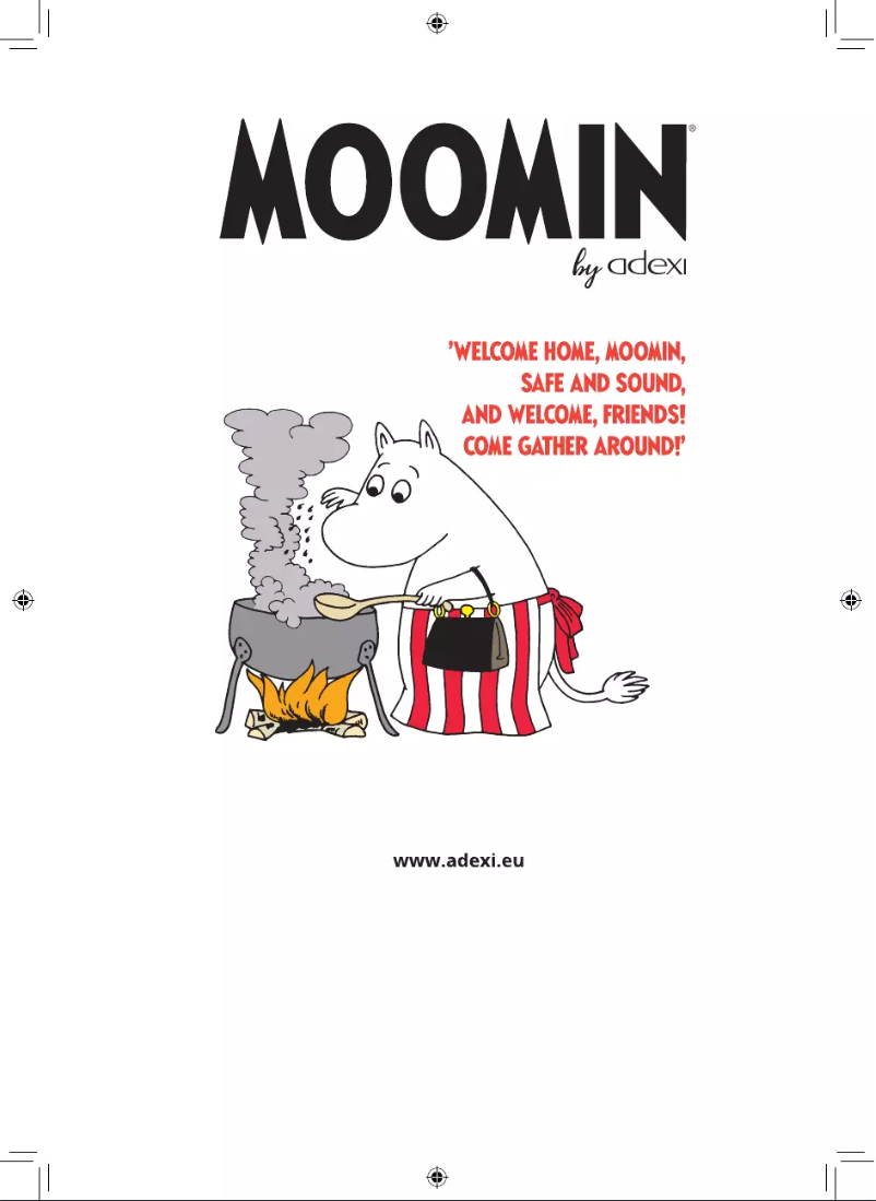 Page 1 of the manual User Manual Moomin 19130010