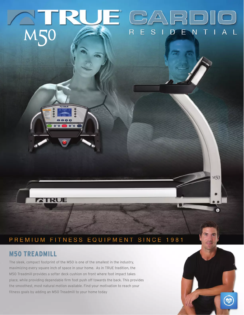 First page image of the manual for M50