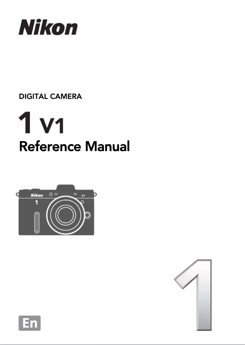 First page image of the manual for V1