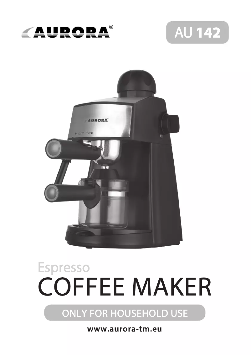 First page image of the manual for AU 142