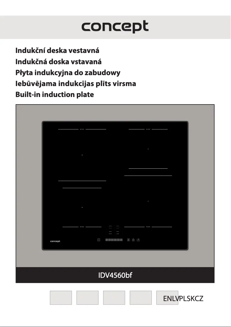 First page image of the manual for IDV4560BF