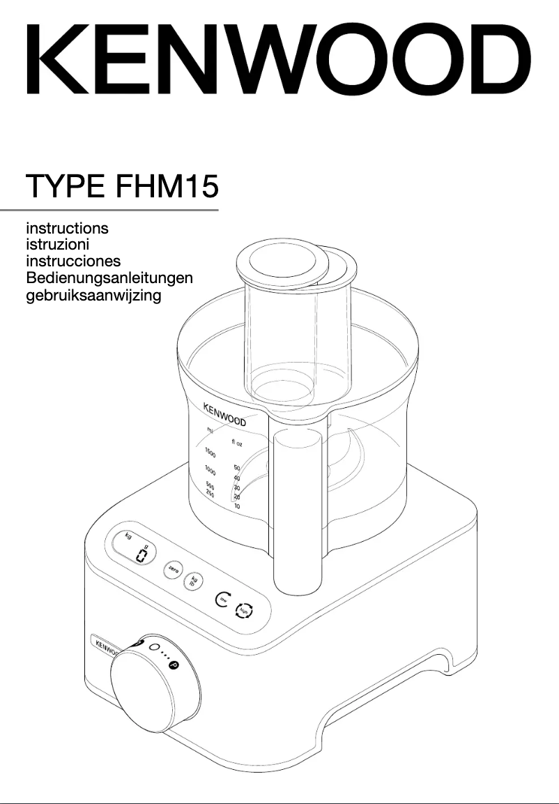 First page image of the manual for KFlex FHM155SI