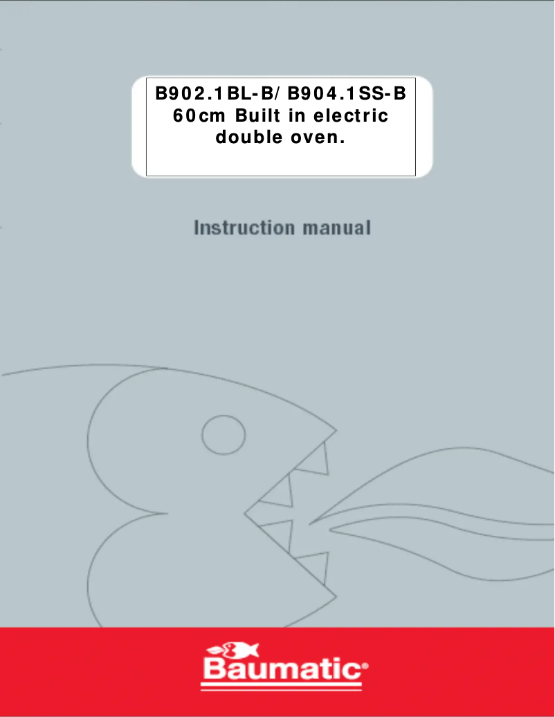 First page image of the manual for B902.1BL