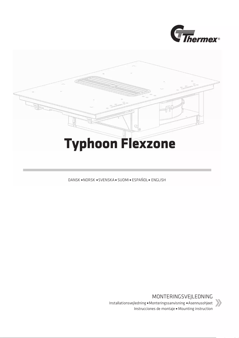 Page 1 of the manual User Manual Thermex Typhoon II Flex Zone