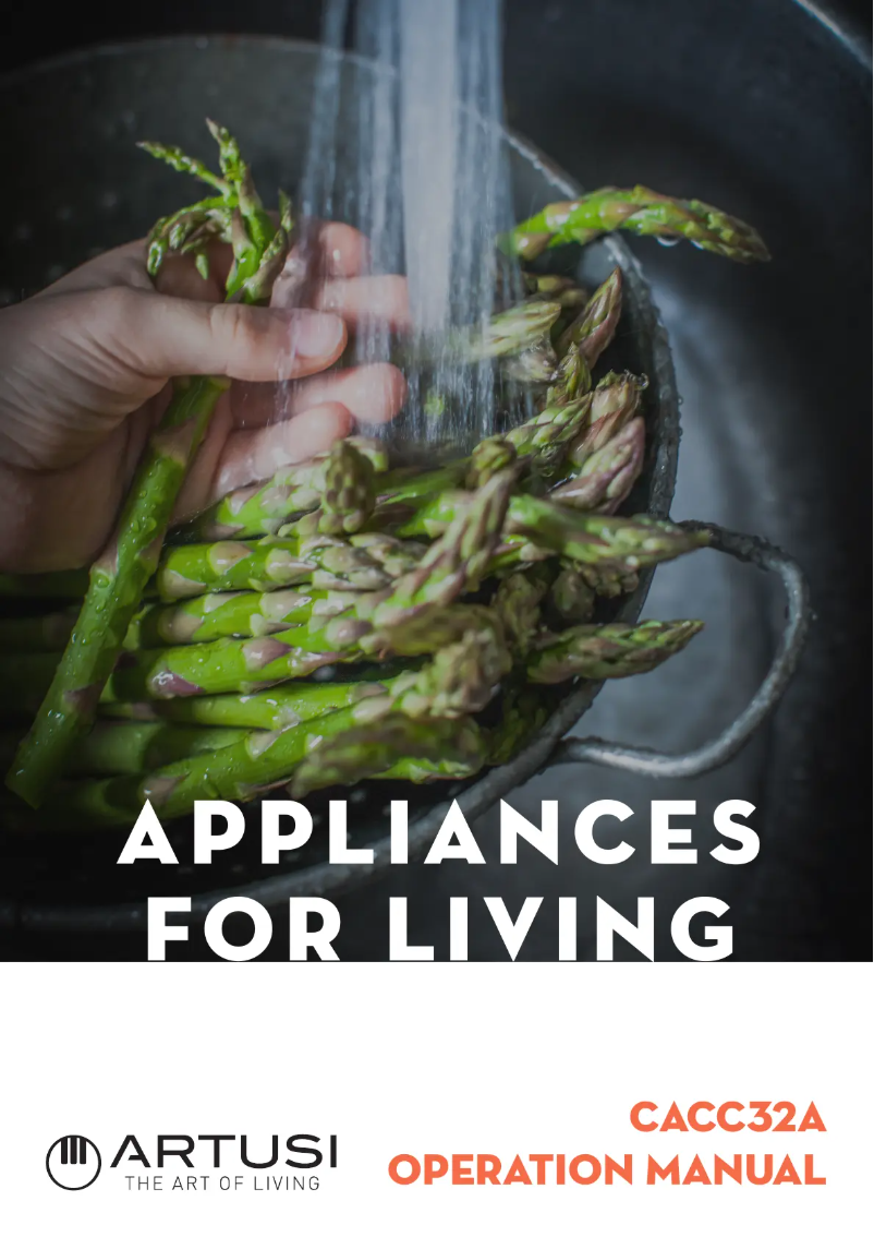 Page 1 of the manual User Manual Artusi CACC32A