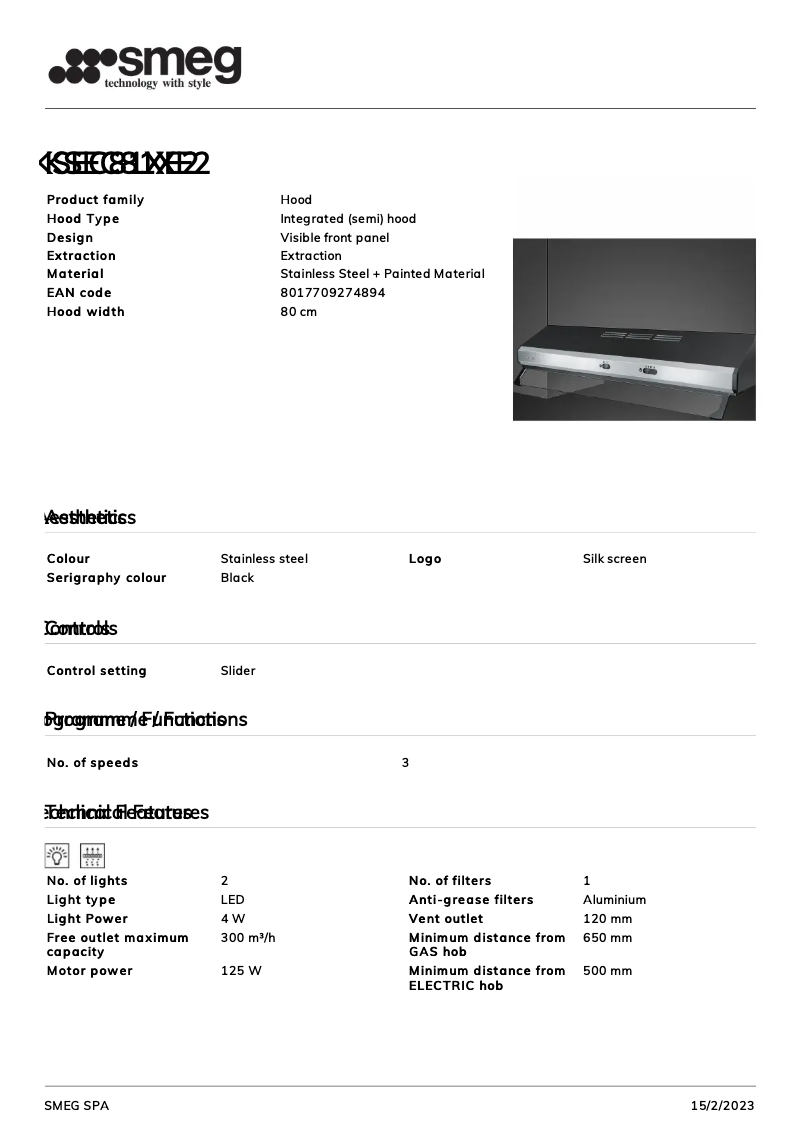 First page image of the manual for KSEC81XE2