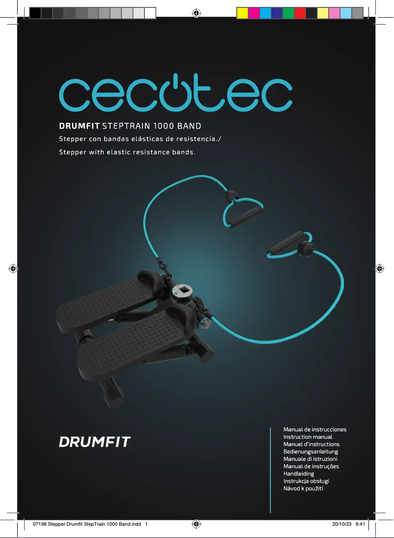 Page 1 of the manual User Manual Cecotec Stepper Drumfit StepTrain 1000 Band