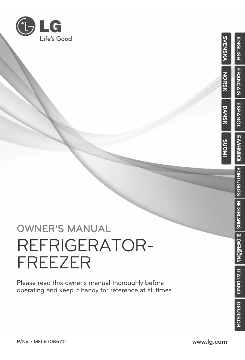 First page image of the manual for GT9176SWBW