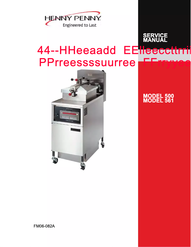 First page image of the manual for Computron 500