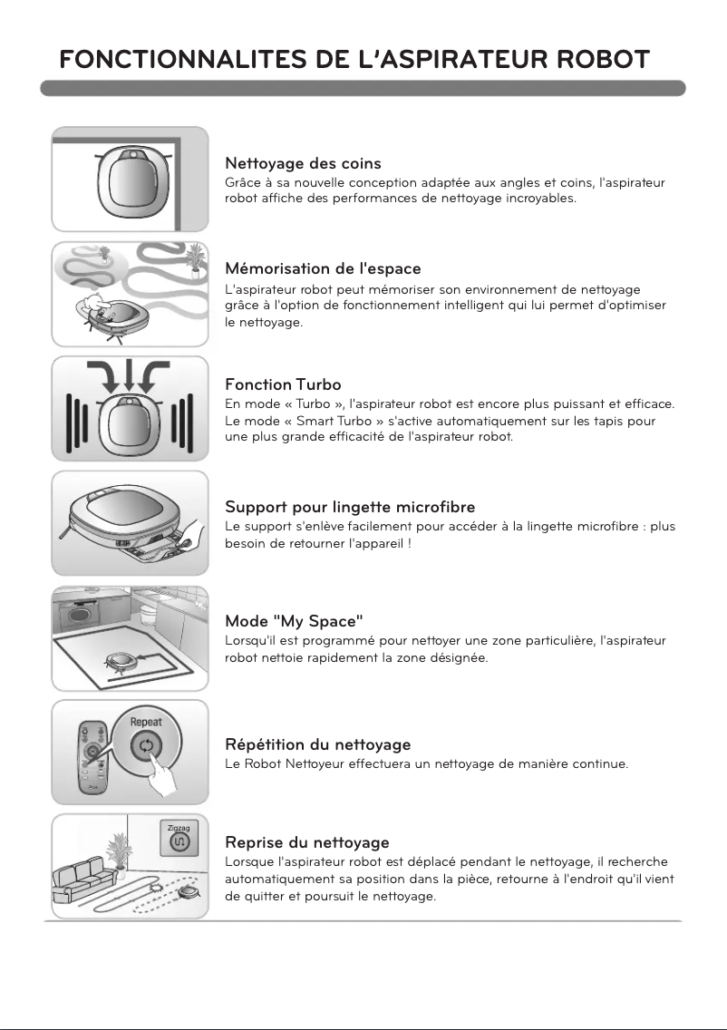First page image of the manual for HombotL77BK