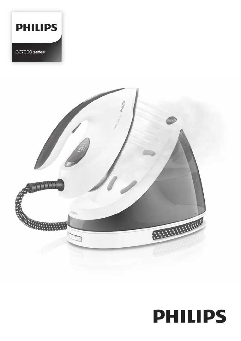 Page 1 of the manual User Manual Philips GC7020